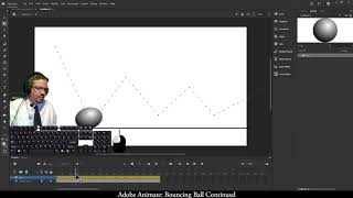 Adobe Animate: Bouncing Ball Continued