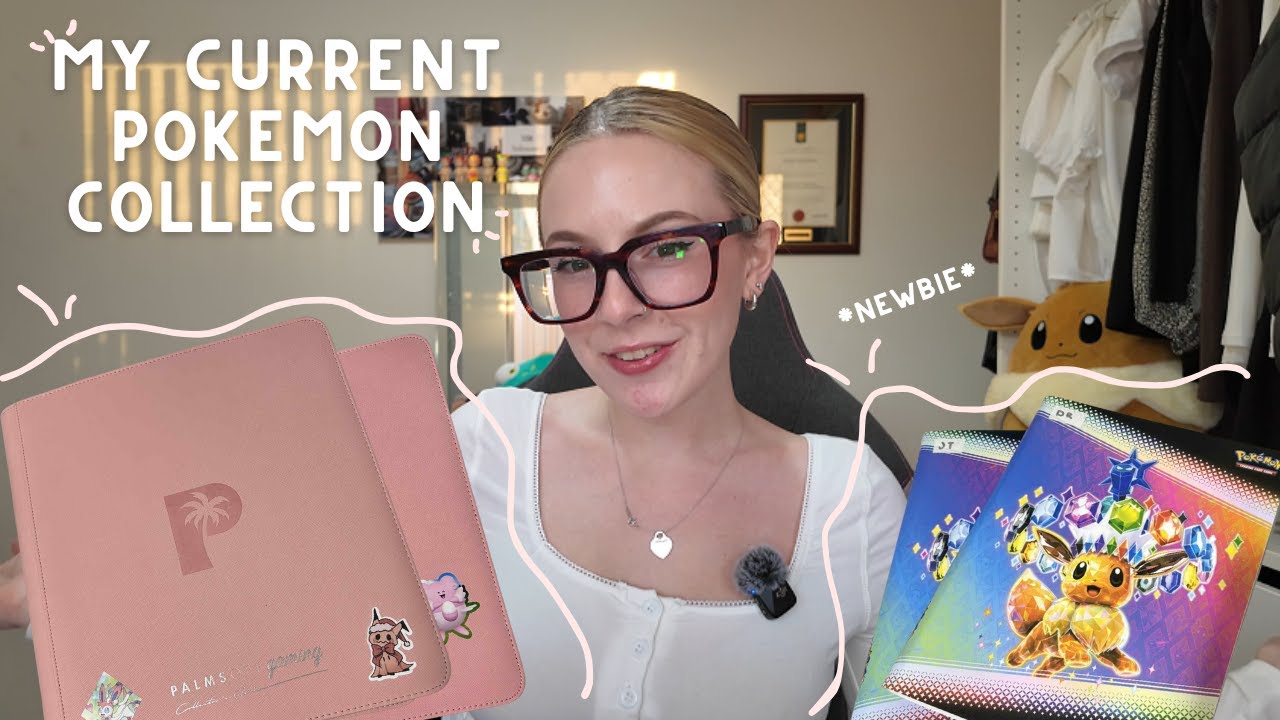 Моя текущая коллекция покемонов ♡ начинающий коллекционер