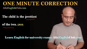 The child is the prettiest of the two. |  CSS precis and composition paper 2015 solved | Part6