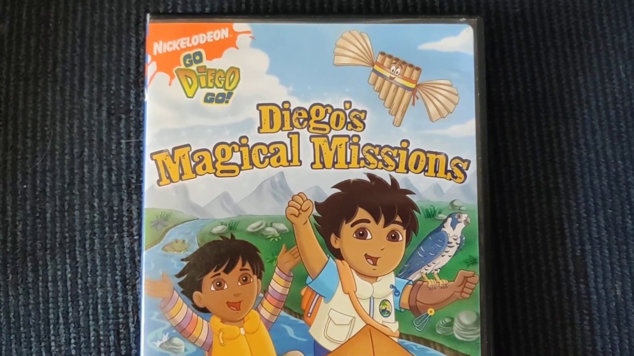 GO DiEGO GO! Diego's Magical Missions DVD Overview! YouTube
