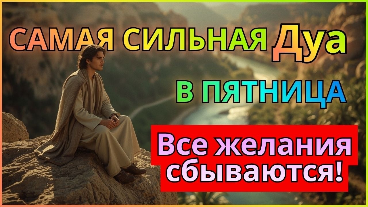 ✨Дуа В ПЯТНИЦА Все желания сбываются! #дуа 🔑🤲