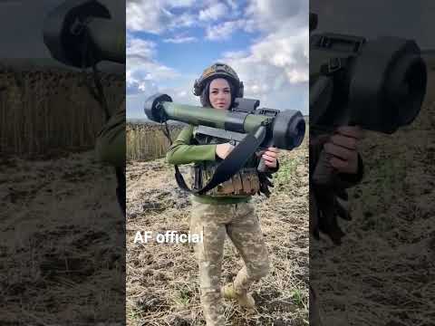 Ukrainian female soldier #shorts
