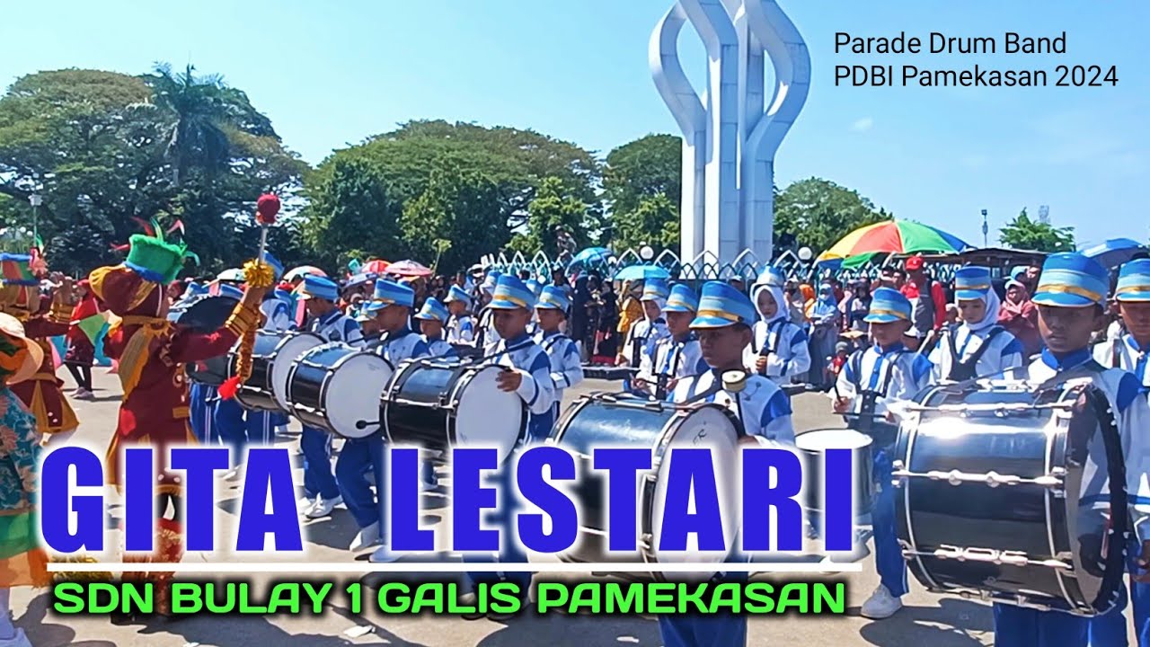 DRUM BAND SDN BULAY 1 GALIS PAMEKASAN.// FESTIVAL DRUM BAND PDBI 2024 PAMEKASAN