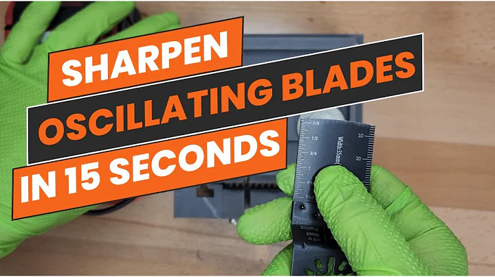 How To Sharpen Oscillating Multi Tool Blades In 15 Seconds