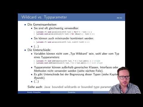 Java - Wildcards vs. Typparameter (Generics - Teil 11/19)