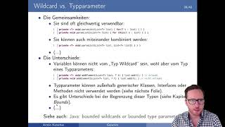 Java - Wildcards vs. Typparameter (Generics - Teil 11/19)