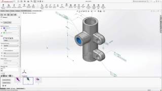 Undock the SOLIDWORKS Property Manager when using DimXpert & MBD