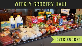 Australian Family of 4 GROCERY HAUL & MEAL PLAN 🛒 OVER MY BUDGET😲 by mumlifewithmel 1,286 views 2 years ago 12 minutes, 52 seconds