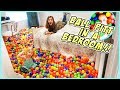 WE TURNED OUR BIG SISTER'S BEDROOM INTO A BALL PITT!! / SmellyBellyTV