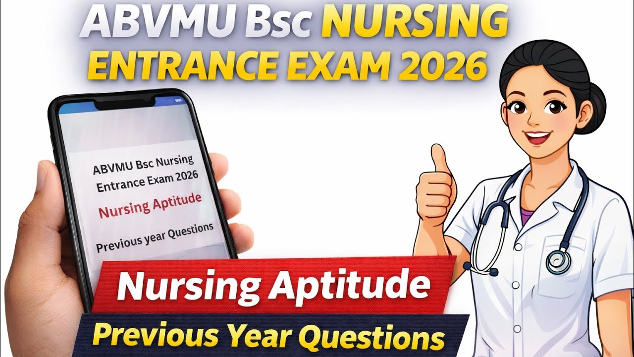 Nursing aptitude question for Bsc Nursing entrance exam 2026 |Cnet 2026 ...