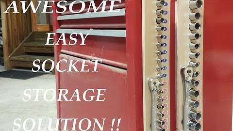 Easy DIY Socket Organizer