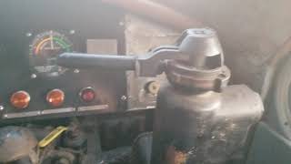 Inside the cab of Southern 6901.