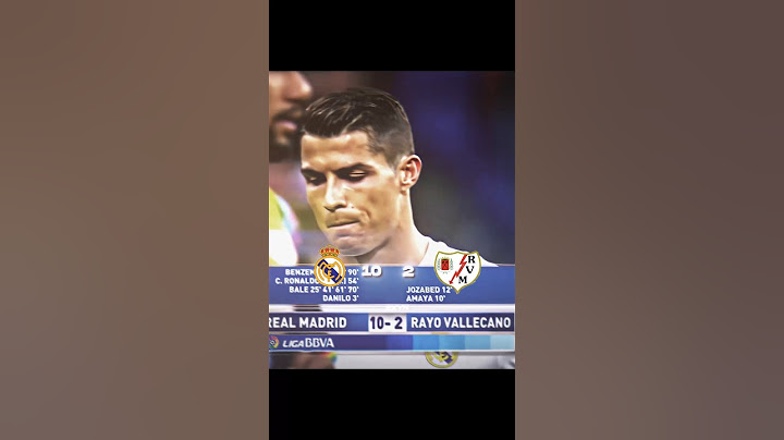 Real madrid vs Rayo Vallecano 10-2 || #football #realmdrid #ronaldogoals