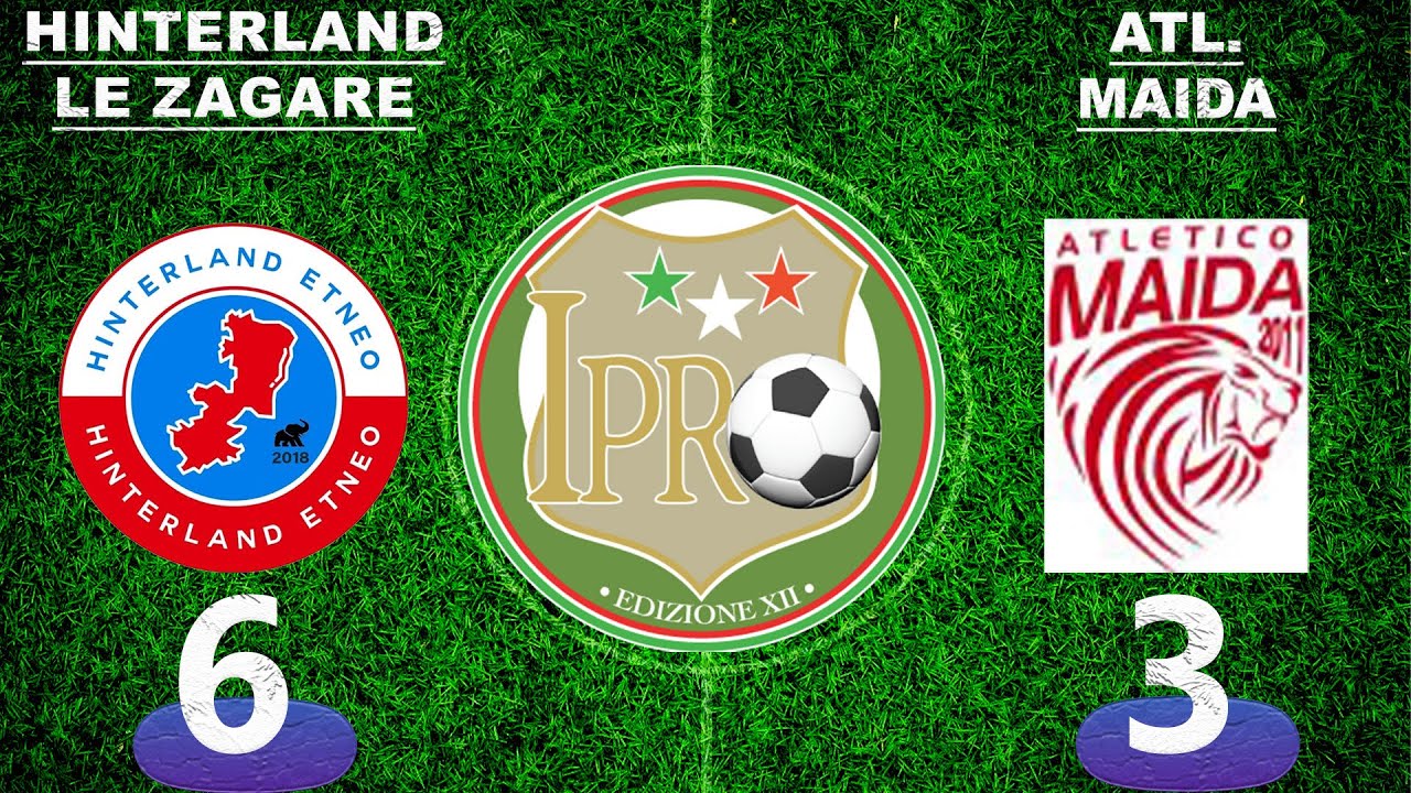 IPRO SERIE B HINTERLAND LE ZAGARE 63 ATL. MAIDA YouTube