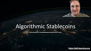 Lec 7.6 Algorithmic Stablecoins
