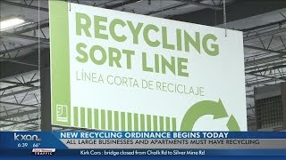 Austin mandating recycling
