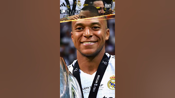 Mbappé debutó con un golazo y título de campeón 🐢👑⚪️ #mbappe #realmadrid #supercup