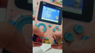 Relive your childhood with this mini retro game console!#RetroGaming #HandheldConsole #GameBoxG5