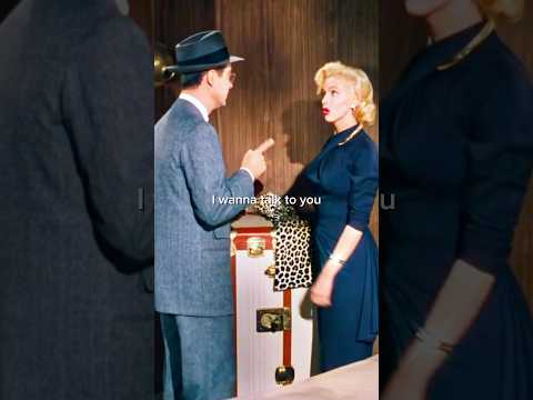 Iconic Marilyn Monroe Jumps on the Bed in 1953 Gentlemen Prefer Blondes
