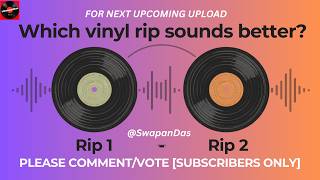ASHA BHOSLE | Raw Vinyl Rip Comparison: Which Sounds Better? (Rip 1 vs Rip 2) | @SwapanDas