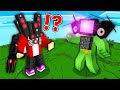 JJ SPEAKER MAN vs Mikey TV MAN TITAN Survival Battle in Minecraft - Maizen