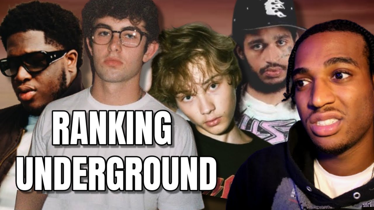 RANKING UNDERGROUND RAPPERS TIER LIST W/FRIENDS - YouTube