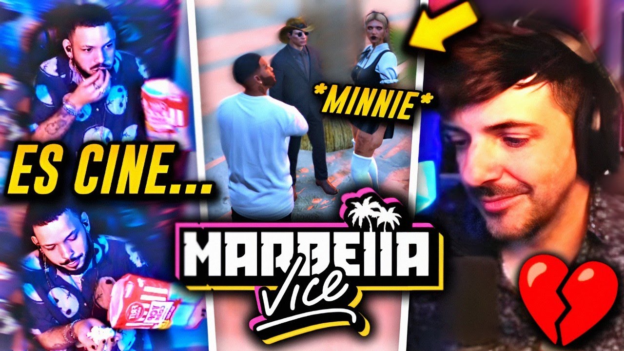 LAXXUZ OBSERVA como NEXXUZ se DESPIDE de MINNIE en MARBELLA VICE 2 🍿