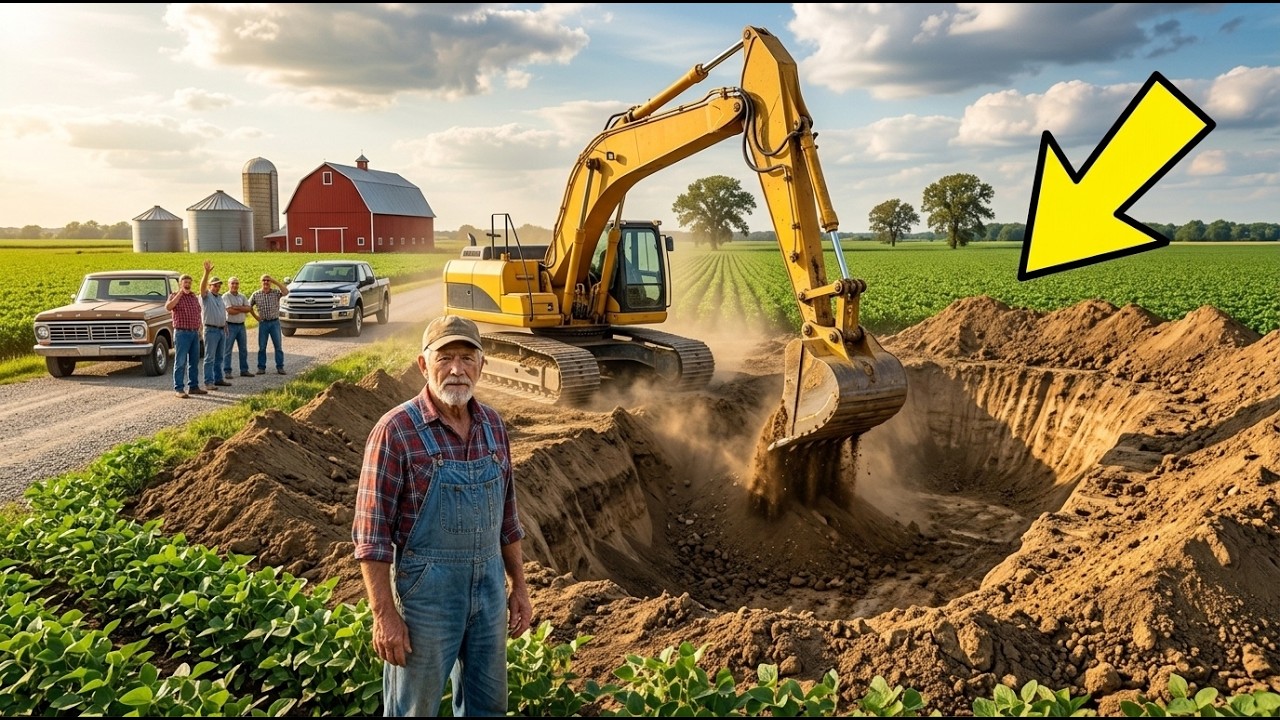 They Thought the Old Farmer Dug a Giant Pond for Fishing — Until the  Drought Came