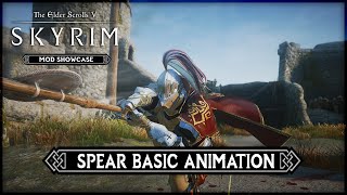 SIMPLE SPEAR ANIMATION! | MCO ADXP | Precision | SCAR | Skyrim SE/AE: Mods