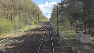 Meerijden met de machinist van Utrecht naar Leeuwarden. (Zonder snelheidsmeter)