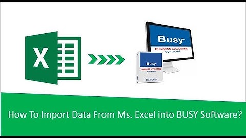 Data Import From Ms. Excel into BUSY Software ( Item Importing) I Nepali language