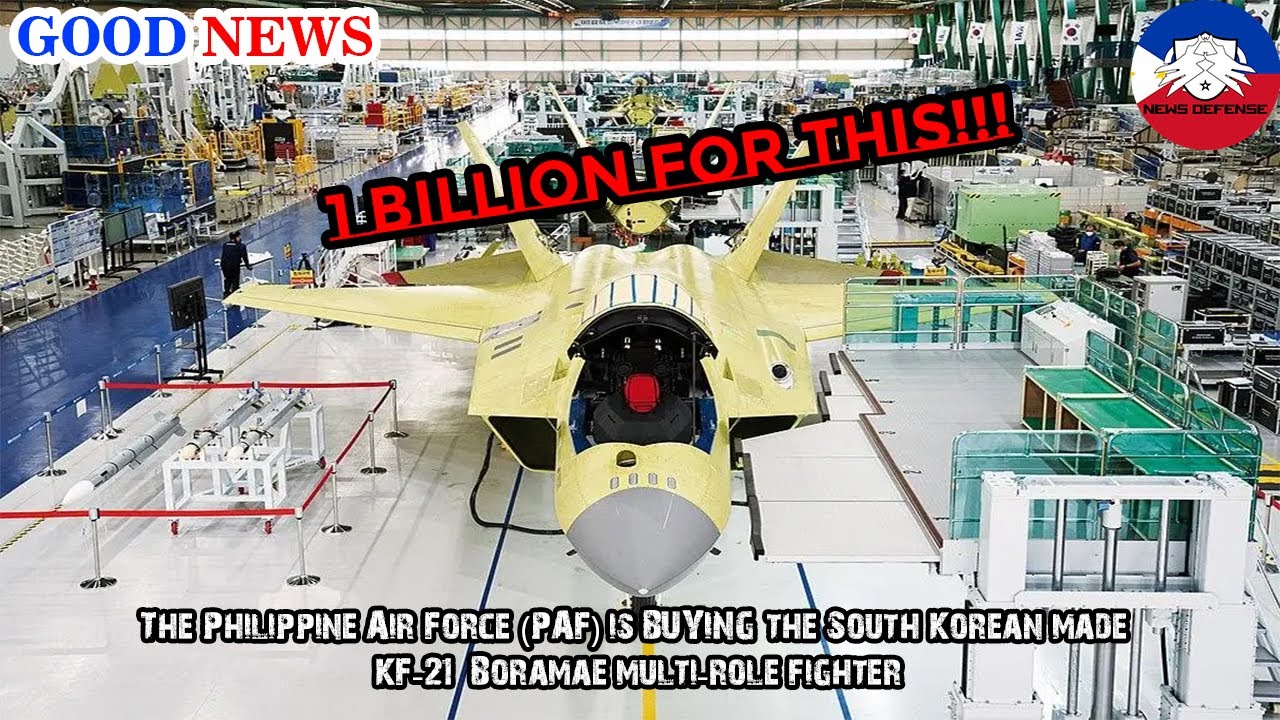 The Philippine Air Force (PAF) buy the South Korean-made KF-21 “Boramae” multi-role fighter
