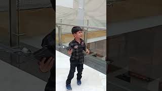 Atharv📌popping😭crying water ballon🎈#new #trending #viral #crying #water #balloon #dress #anaya #pop