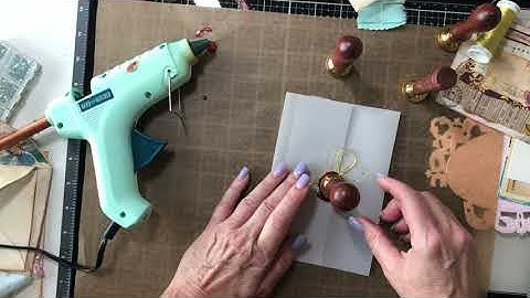 Vintage envelope stack and journal set tutorial, pt. 2