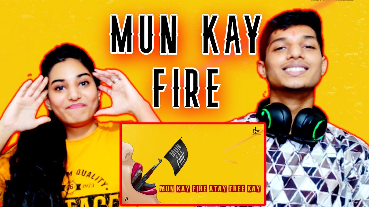 Mun Kay Fire Reaction | @TalhaAnjum @therealrapdemon Mun Ke Fire ...
