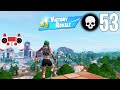 53 Elimination Solo Squads Gameplay &quot;Build&quot; Wins (Fortnite Chapter 4 Season 3)