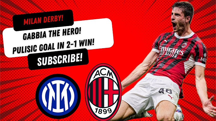 Matteo Gabbia Derby Winner vs. Inter! Pulisic Scores in 2-1 Win! | That Milan Podcast