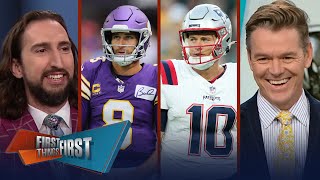 Kirk Cousins signs with Falcons, Mac Jones traded & Chiefs 3peat bound? | NFL | FIRST THINGS FIRST