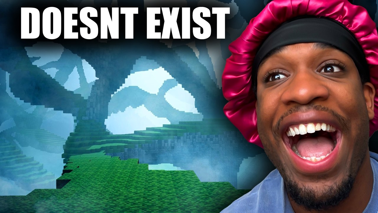 Он нашел скрытый мир Minecraft