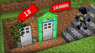 MINECRAFT | WE FOUND 2 BUNKERS IN OUR VILLAGE!!WHAT IN THEM?