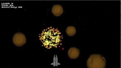 Meteor Storm (first unity game)