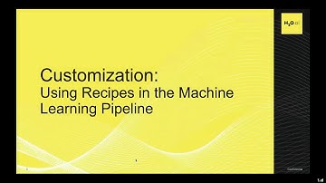 Make Your Own AI with Recipes in Driverless AI