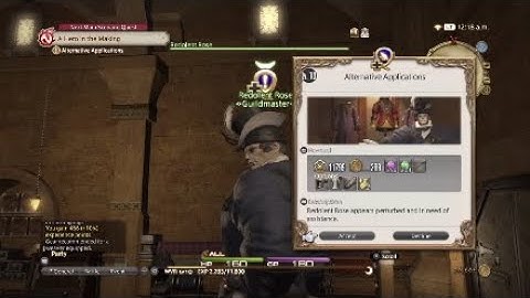 FINAL FANTASY XIV: A Realm Reborn - Weaver