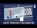 HOW TO USE RESTREAM STEP-BY-STEP TOUR