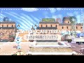 【あつ森】河口横にあるヨットの停船場と崖上のカフェテラス | 新家具クリエイト | New furniture create | Animal Crossing New Horizons