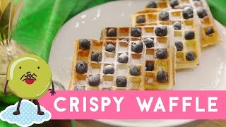 Resep Crispy Waffle