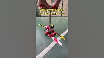 Warning line tape Applicator for plant and factory from CHINA