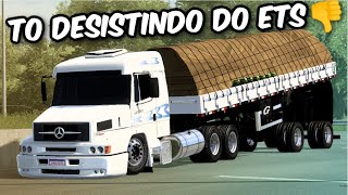 VOU ABANDONAR O ETS2 + MULA QUALIFICADA NA 2 EIXOS GRÁTIS