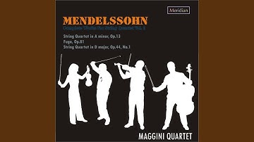String Quartet No.3 in D Major, Op. 44 No.1: II. Menuetto. Un poco Allegretto