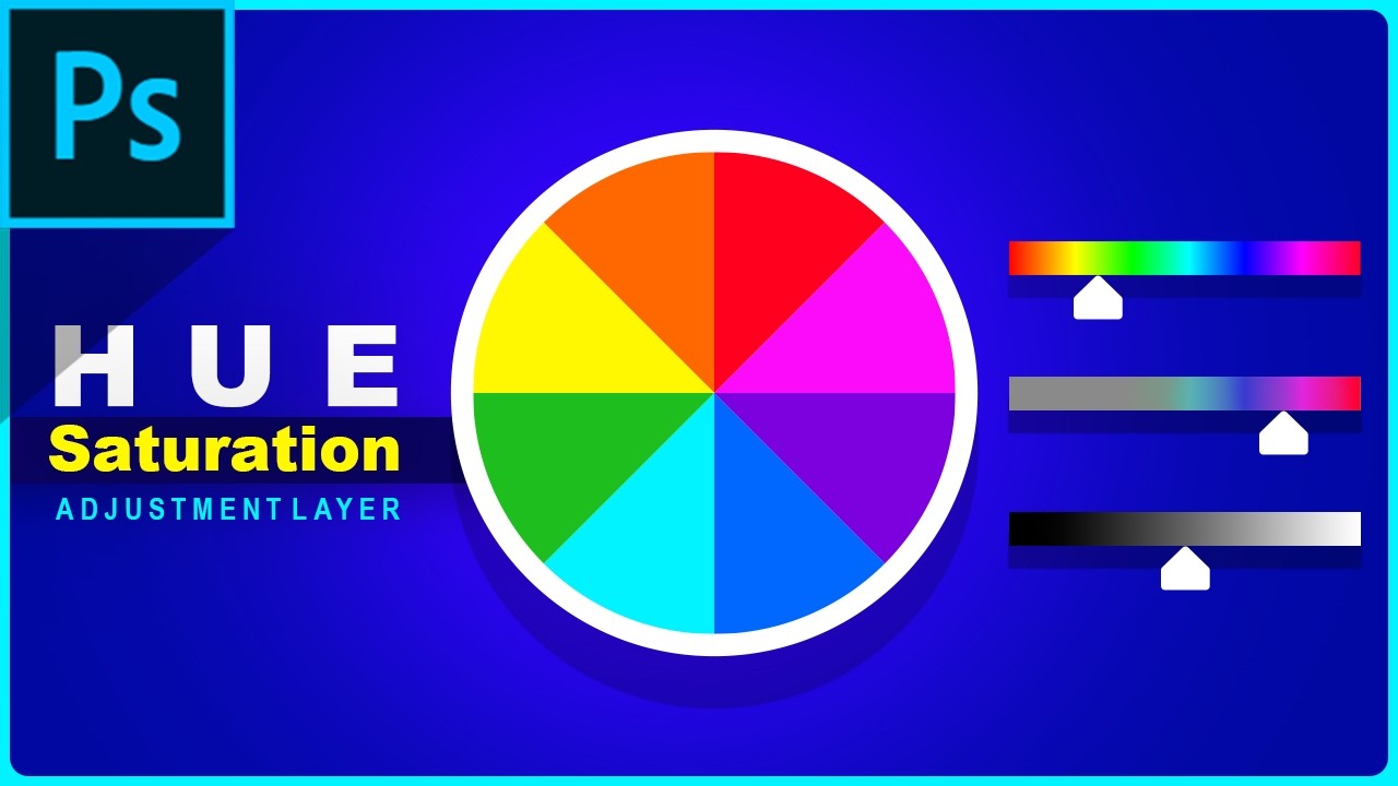 Master Hue and Saturation Adjustment Layer in Photoshop! - YouTube